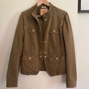 Women’s olive green Hugo Boss jacket